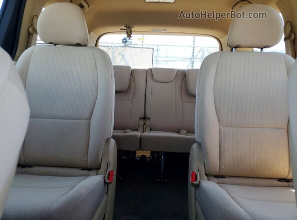 KNDMB5C18G6140138 2016 KIA SEDONA Tan Вид задньої частини салону