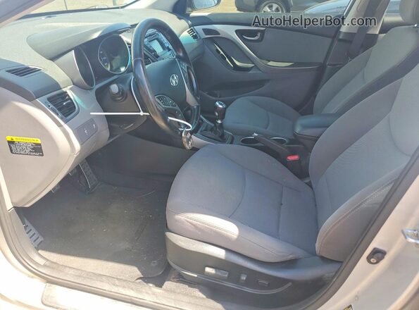 KMHDH4AH4GU535305 2016 HYUNDAI ELANTRA Silver Առջևի վահանակի տեսք