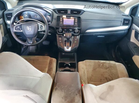 2HKRW2H26LH619376 2020 HONDA CR-V White Instrument cluster view