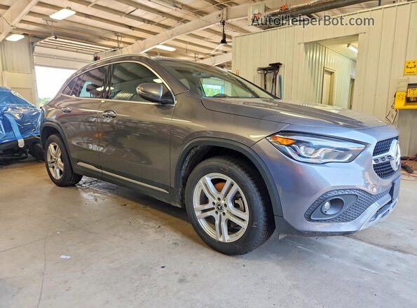 W1N4N4HB5MJ121521 2021 MERCEDES-BENZ GLA Gray Widok z przodu