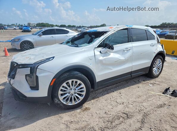 1GYAZAR48RF120896 2024 CADILLAC XT4 White Trasero izquierdo