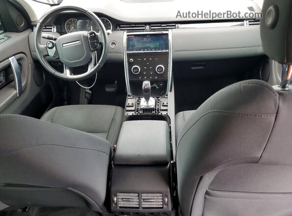 SALCK2FX5LH862362 2020 LAND ROVER DISCOVERY Black Вид щитка приладів