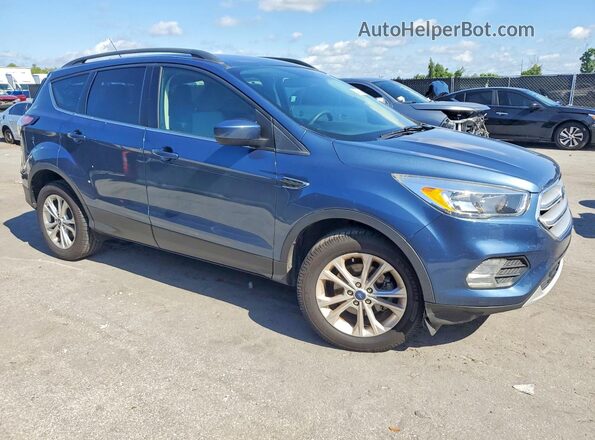 1FMCU0GD0JUC67171 2018 FORD ESCAPE Blue Դիմացի տեսք