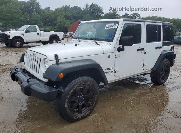 1C4HJWDG0GL287035 2016 JEEP WRANGLER White Trasero izquierdo