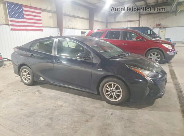 JTDKBRFU5H3035760 2017 TOYOTA PRIUS Black Front view