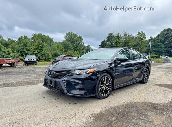 4T1B11HK2JU552249 2018 TOYOTA CAMRY Black უკანა მარჯვენა