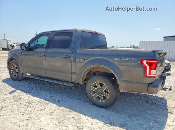 1FTEW1CP5GKD22148 2016 FORD F150 Gray Trasero derecho