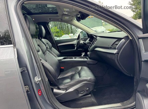 YV4A22PK5G1023633 2016 VOLVO XC90 Gray ხელსაწყოთა პანელის ხედი