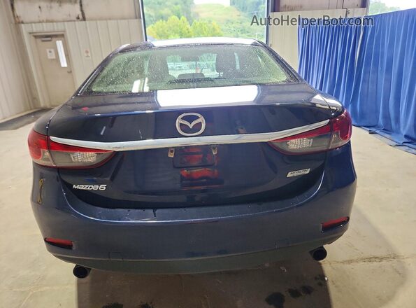 JM1GJ1U55G1473808 2016 MAZDA 6 Blue Սալոնի դիմացի տեսք