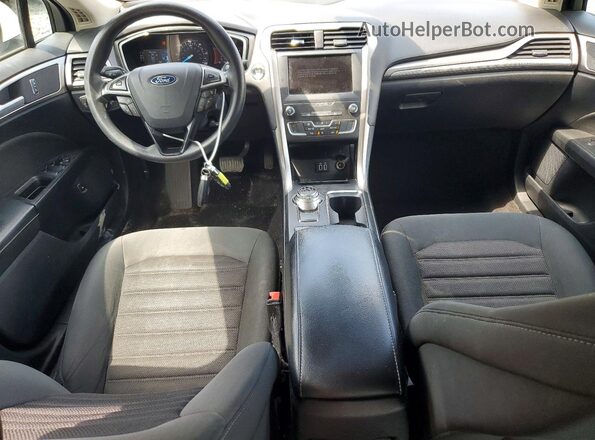 3FA6P0LU5KR158167 2019 FORD FUSION Белый Вид щитка приборов