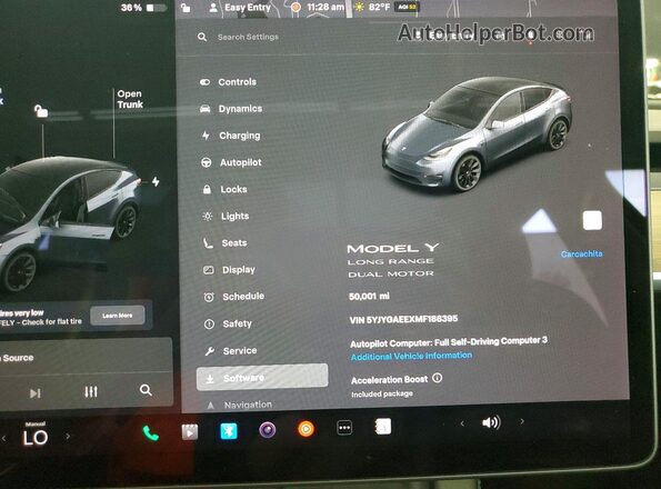 5YJYGAEEXMF188395 2021 TESLA MODEL Угольный Вид задних сидений