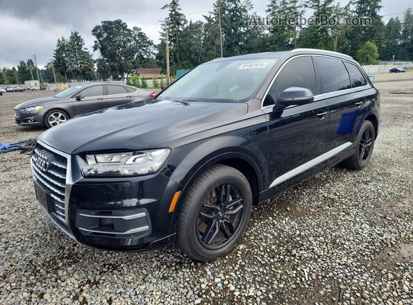 WA1LAAF70JD015493 2018 AUDI Q7 Black Задня ліва чверть