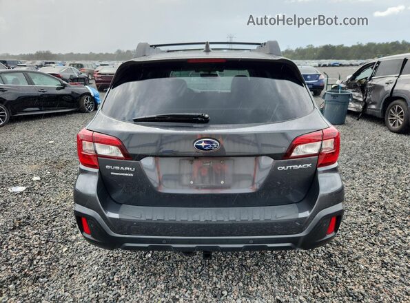 4S4BSANC9K3209178 2019 SUBARU OUTBACK Gray Widok wnętrza z przodu