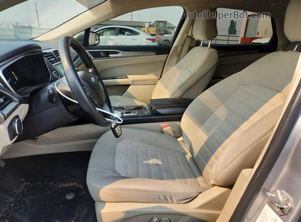 3FA6P0HD8LR178116 2020 FORD FUSION Silver Առջևի վահանակի տեսք