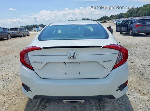 2HGFC2E81LH515568 2020 HONDA CIVIC Белый Вид салона спереди