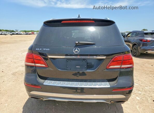 4JGDA5JB6HA888007 2017 MERCEDES-BENZ GLE Black Вид салону спереду