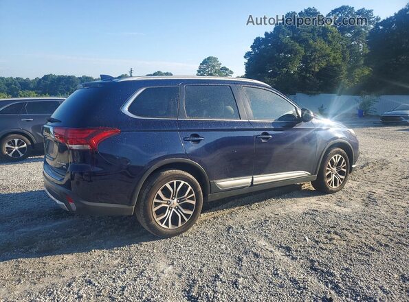 JA4AD3A32JJ003040 2018 MITSUBISHI OUTLANDER Синий Передняя правая четверть