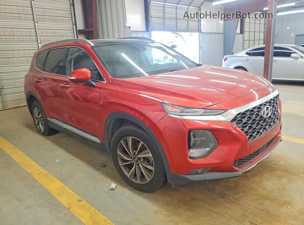 5NMS33AD2LH212423 2020 HYUNDAI SANTA FE Orange Vista frontal