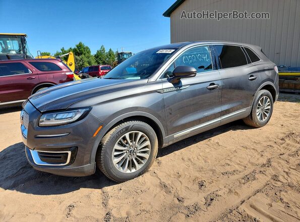 2LMPJ8J95LBL31926 2020 LINCOLN NAUTILUS Charcoal Trasero izquierdo