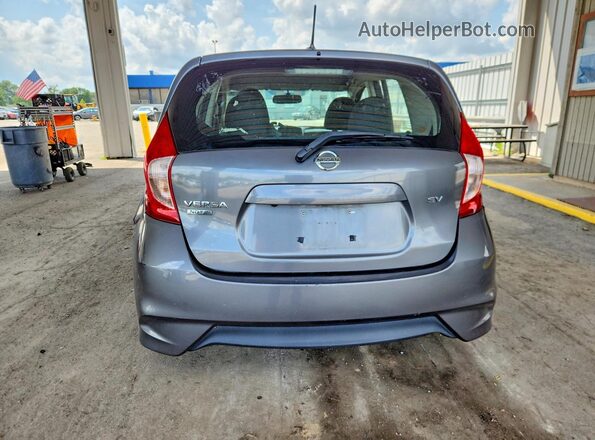 3N1CE2CP2HL378325 2017 NISSAN VERSA Silver წინა სალონის ხედი