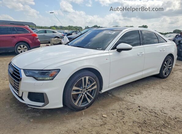 WAUK2AF22KN056168 2019 AUDI A6 White Rear left