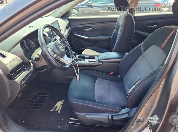 3N1AB8DV6LY286324 2020 NISSAN SENTRA Gray Widok deski rozdzielczej