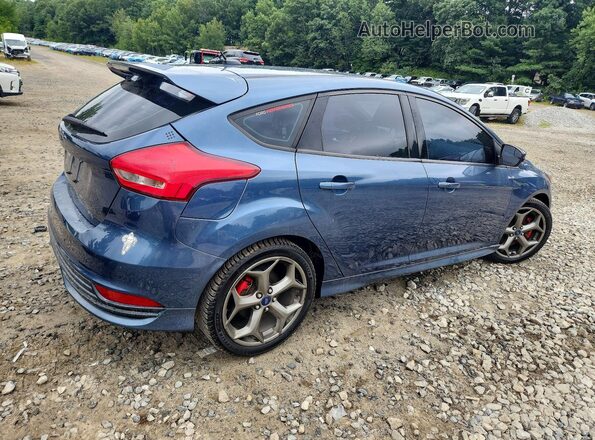 1FADP3L96JL208155 2018 FORD FOCUS Blue წინა მარჯვენა