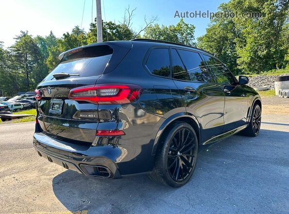 5UXCR6C03P9R91541 2023 BMW X5 Black Передня права чверть