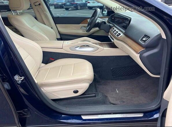 4JGFB4KBXLA209301 2020 MERCEDES-BENZ GLE Blue Вид ззаду