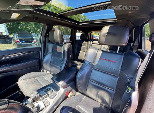 1C4RJFLT2KC639804 2019 JEEP GRAND Black Rear seats view