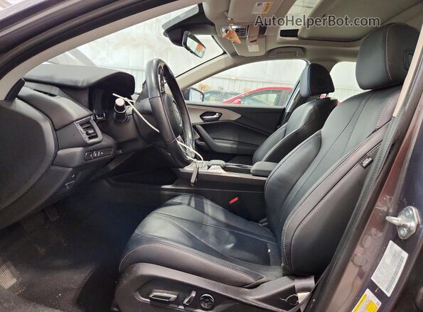 19UUB6F44NA001275 2022 ACURA TLX Gray Widok deski rozdzielczej