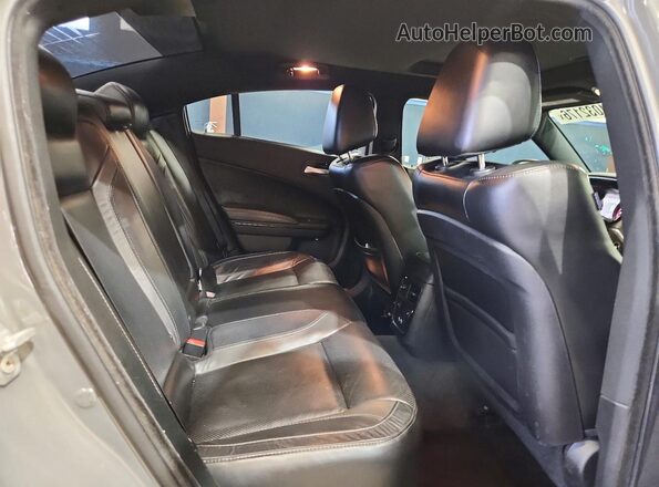 2C3CDXHG2HH581976 2017 DODGE CHARGER Серый Вид задней части салона