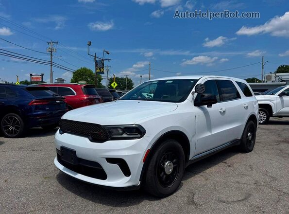 1C4RDJFG7PC590034 2023 DODGE DURANGO White Հետևի ձախ
