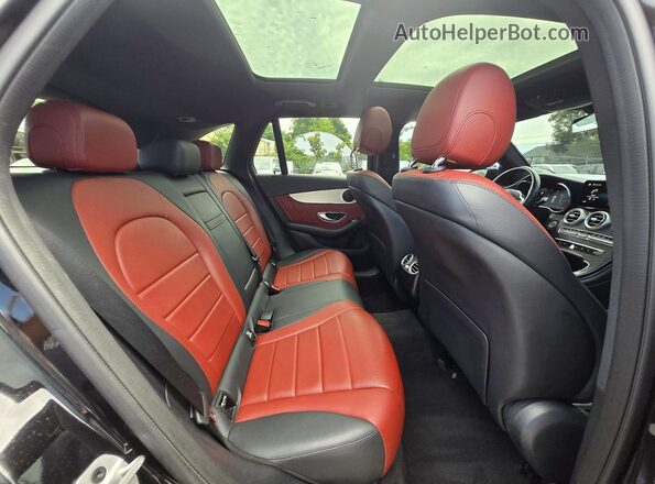 W1N0G8EB5NV353311 2022 MERCEDES-BENZ GLC-CLASS Black Հետևի տեսք