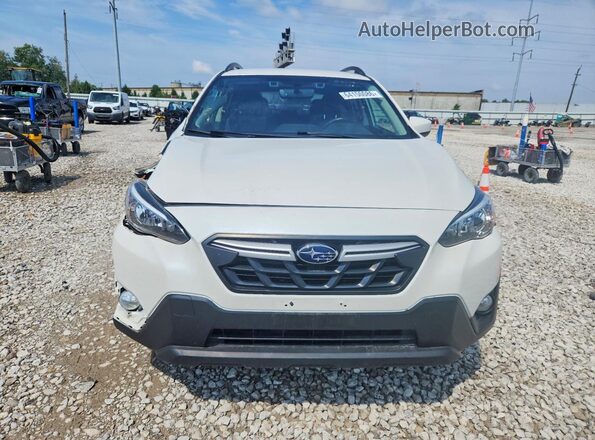 JF2GTAPC1M8257351 2021 SUBARU CROSSTREK White Rear view