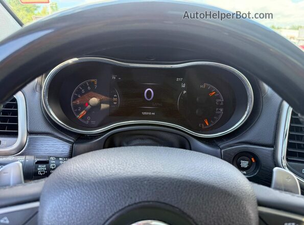 1C4RJFJG3HC755723 2017 JEEP GRAND Black Widok deski rozdzielczej