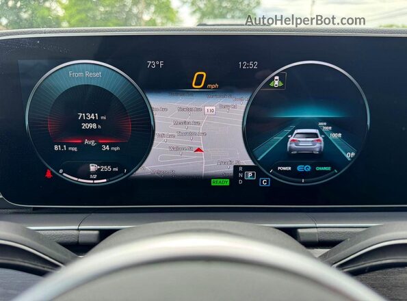 4JGFF5KE1LA075993 2020 MERCEDES-BENZ GLS White Instrument cluster view