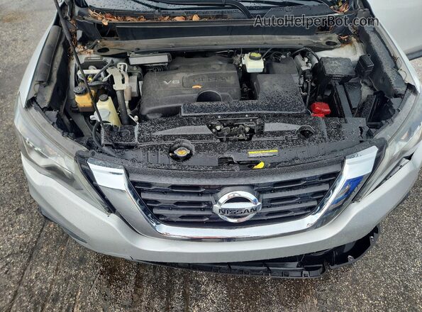 5N1DR2AN9LC624424 2020 NISSAN PATHFINDER Silver VIN კოდის სტიკერის ხედი