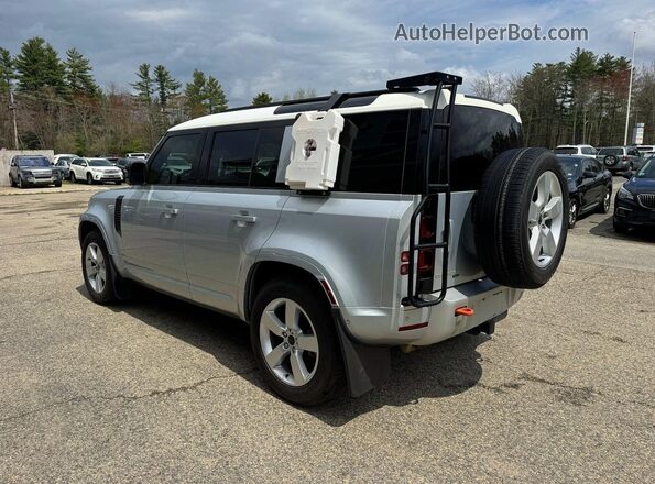 SALEW7RU6N2097910 2022 LAND ROVER DEFENDER Silver Front right
