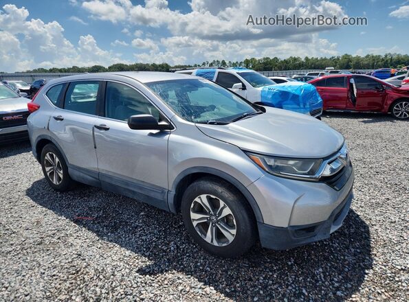 2HKRW5H39JH419356 2018 HONDA CR-V Silver წინა ხედი