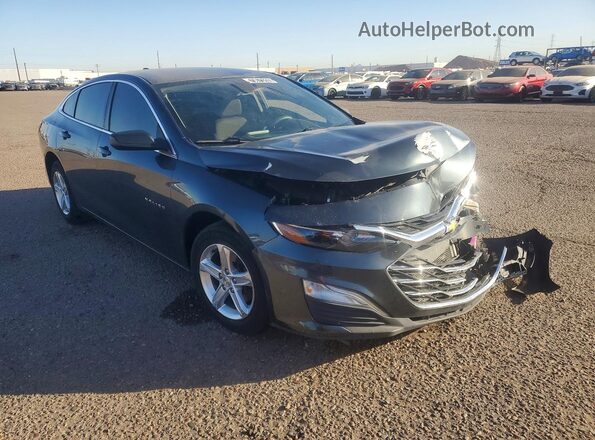 1G1ZB5ST7LF157380 2020 CHEVROLET MALIBU Синий Вид спереди