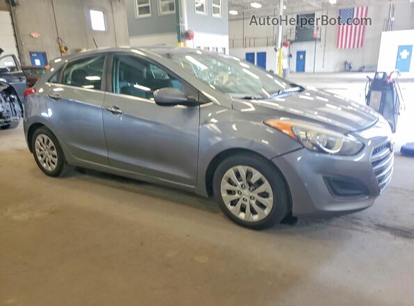 KMHD35LH3HU376781 2017 HYUNDAI ELANTRA Серый Вид спереди
