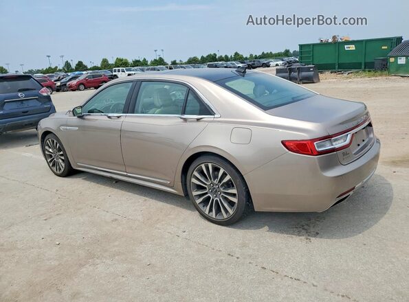1LN6L9SKXK5602958 2019 LINCOLN CONTINENTA Gold Tył prawy