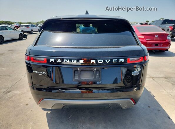 SALYB2RN5JA716209 2018 LAND ROVER RANGE Black Widok wnętrza z przodu