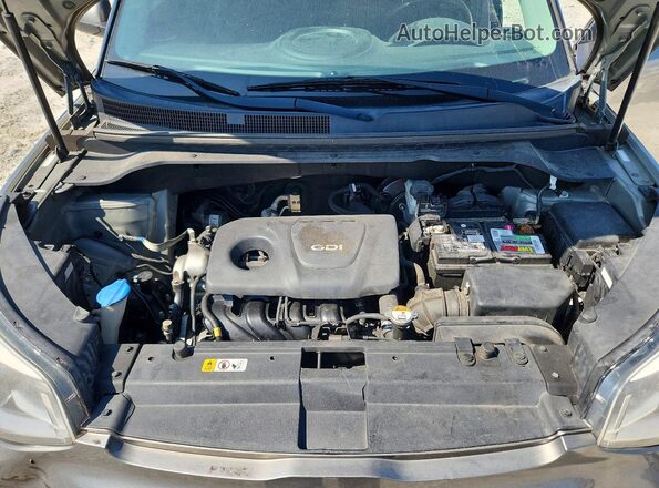 KNDJN2A22K7642876 2019 KIA SOUL Gray Շարժիչի բաժամունքի տեսք