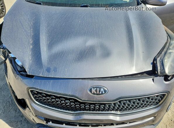 KNDPM3AC8K7559075 2019 KIA SPORTAGE Silver Vista de la etiqueta del VIN
