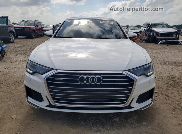 WAUK2AF22KN056168 2019 AUDI A6 White Rear view