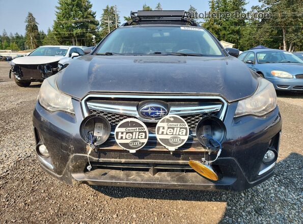 JF2GPABC8G9341953 2016 SUBARU CROSSTREK Gray Вид ззаду