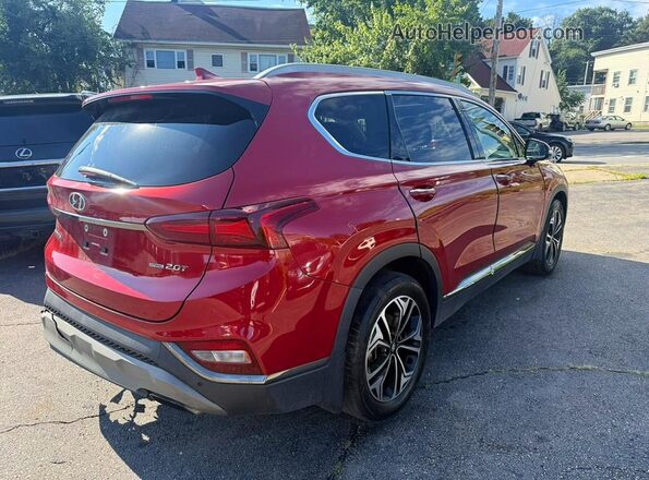 5NMS5CAA6LH160410 2020 HYUNDAI SANTA FE Red წინა მარჯვენა