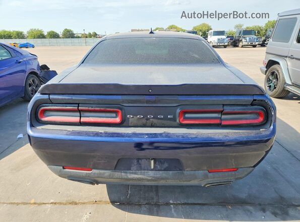 2C3CDZAG1GH322156 2016 DODGE CHALLENGER Blue Front interior view